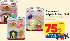 GOKİDY OYUNCAK AKSESUARLI KÖPEK BAKIM SETİ